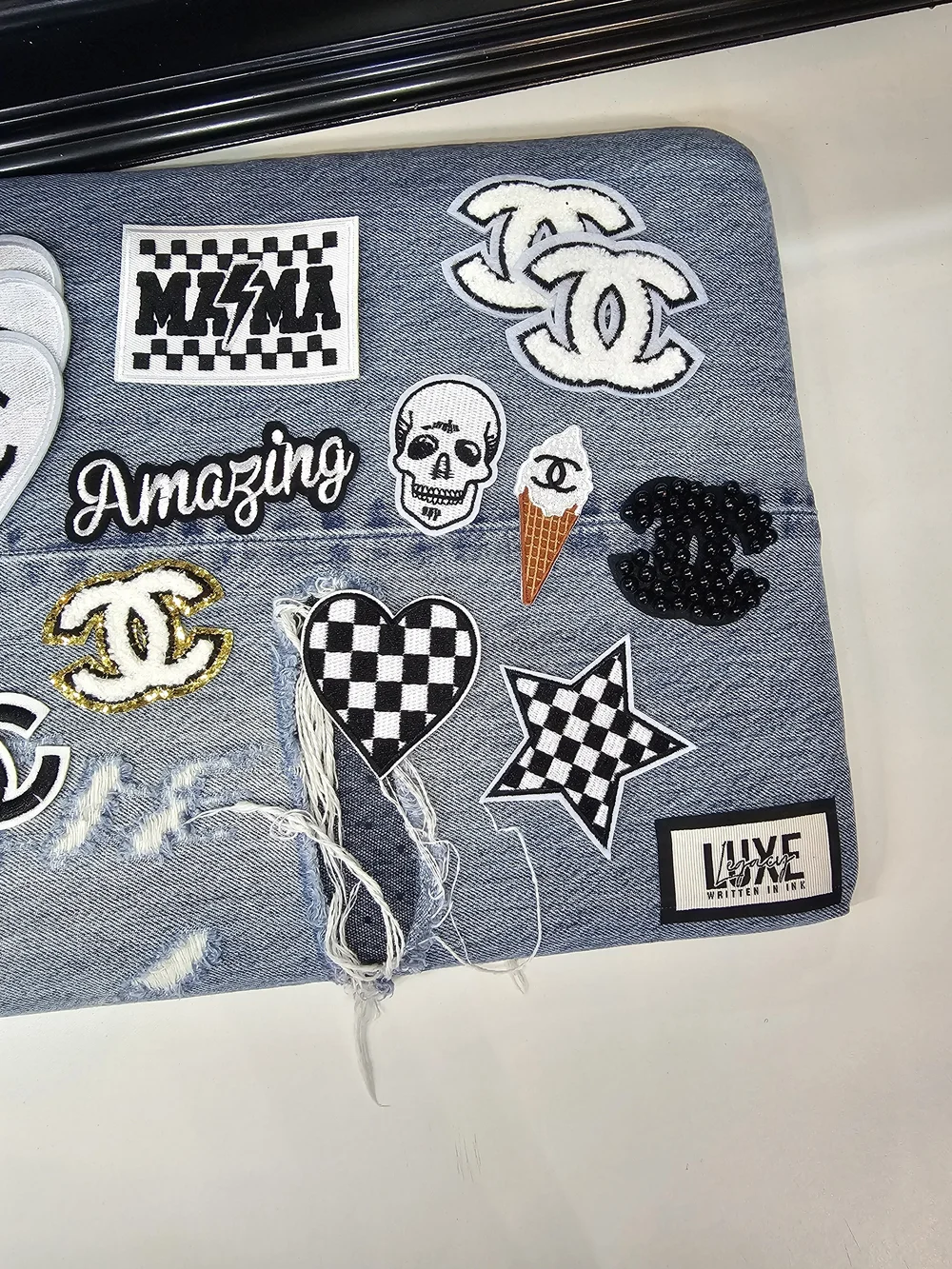 Designer Inspired Iron-on Patches - Picture 3 of 4